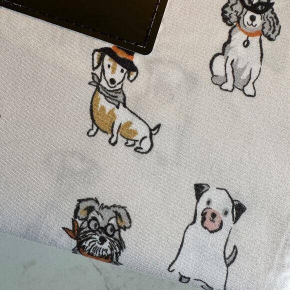 CYNTHIA ROWLEY | Halloween Trick or Treat Dogs 3 Piece NEW Twin Size Sheet Set - Picture 4 of 10